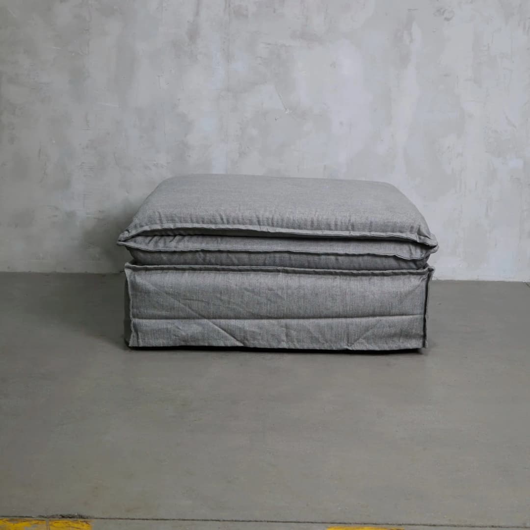 Pouf El Bendito 90 x 90 Gris Medio