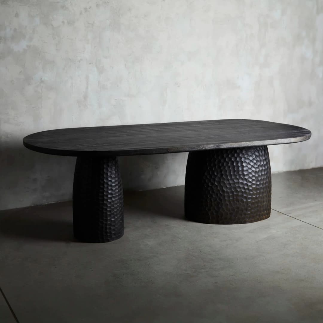 Mesa Comedor Señora Del Agua 2.42 Veta Nocturna