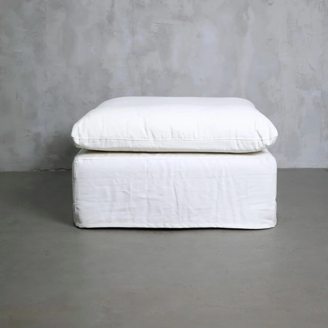Pouf Lo Chic (90 x 90 cm) Crudo