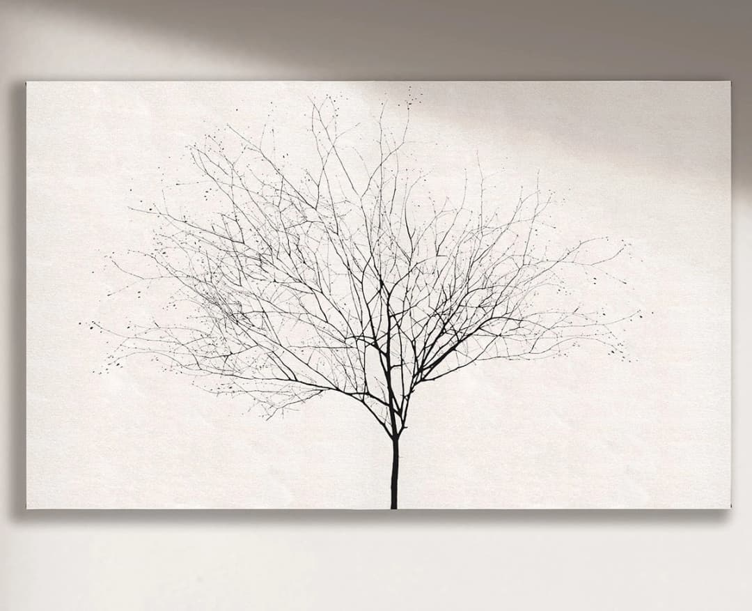 Cuadro Alma horizontal - 190x120 cm / Lona tensada con bastidor