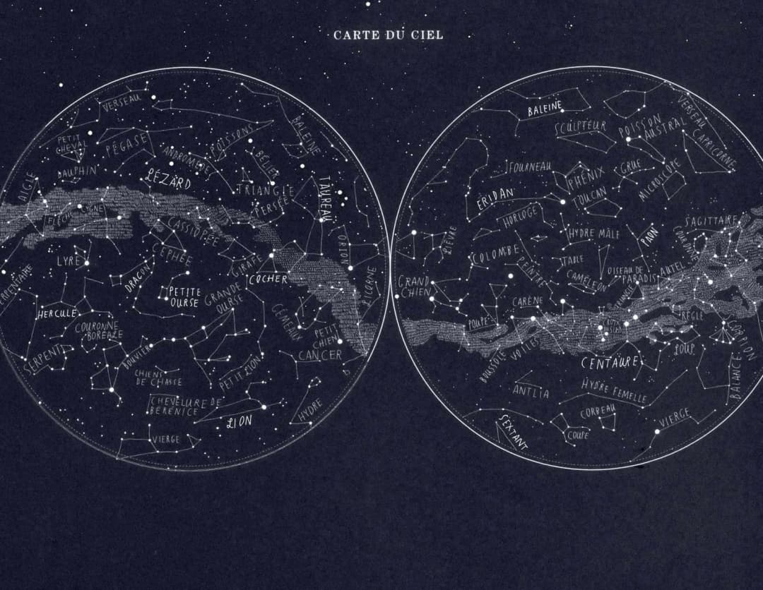 Carte du Ciel Azul