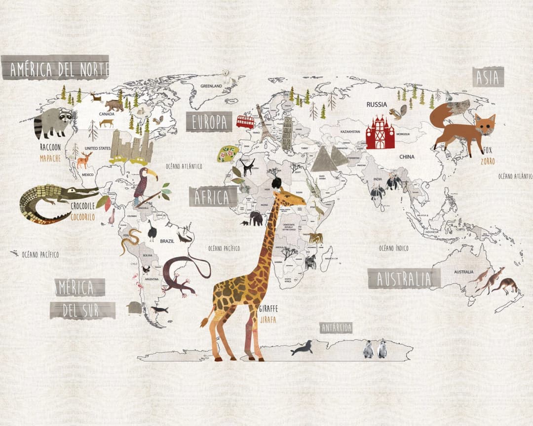 Mapa Zoo