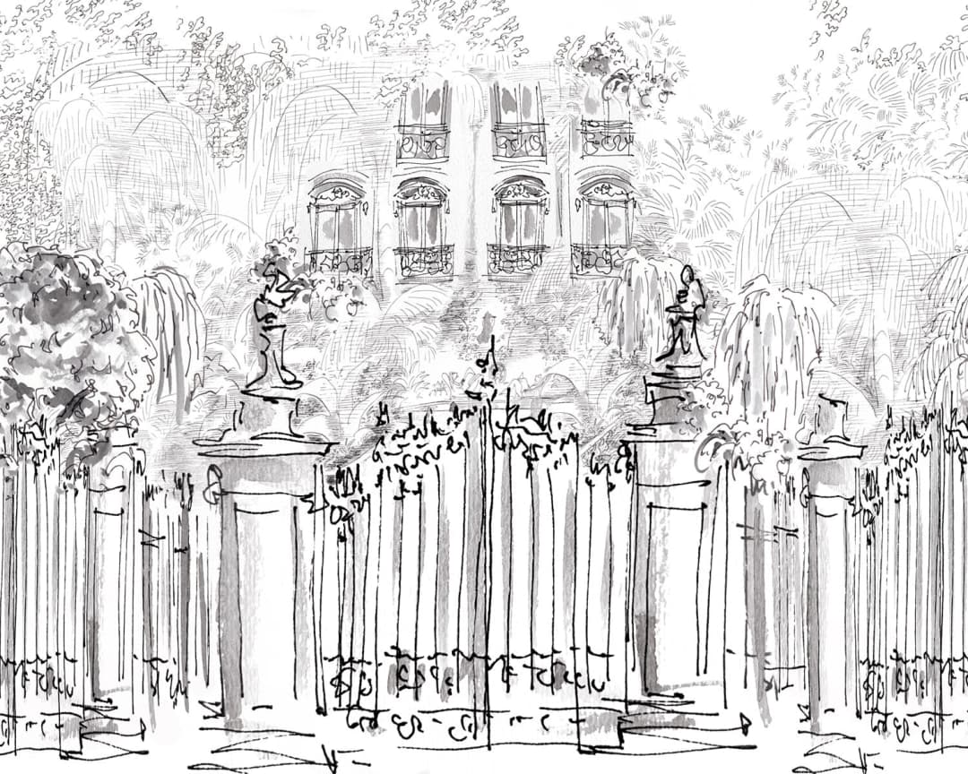 Papel mural Parque Retiro (Manuel Santelices)