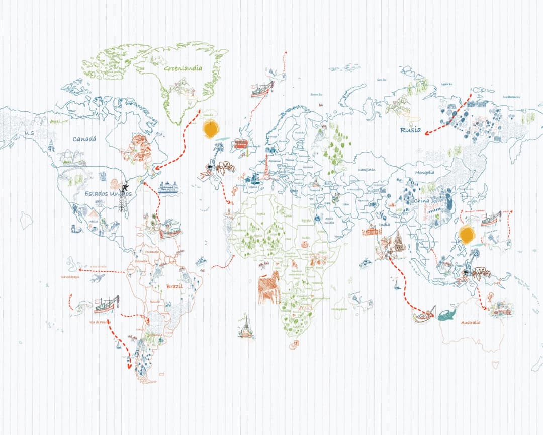 Mapa Dibujado