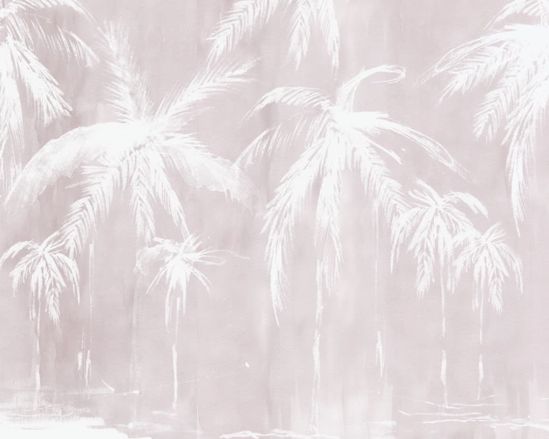 Papel mural Calma Rosa