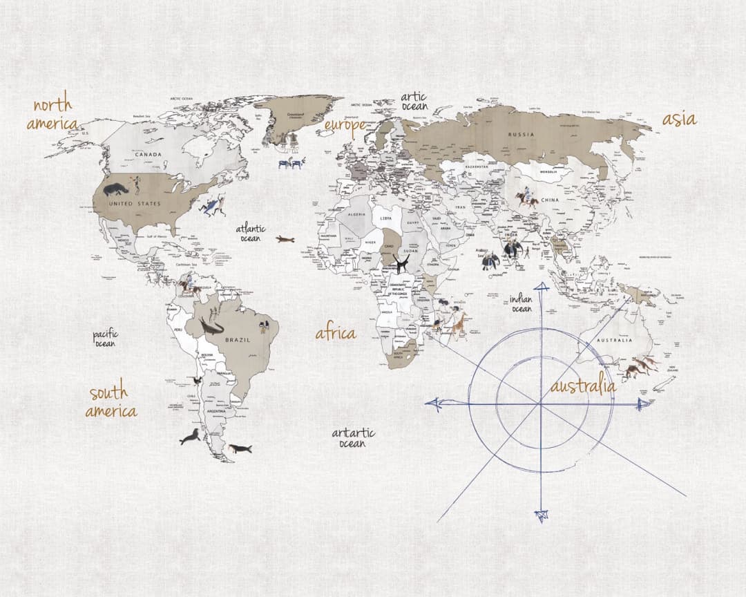 Mapa Tribu