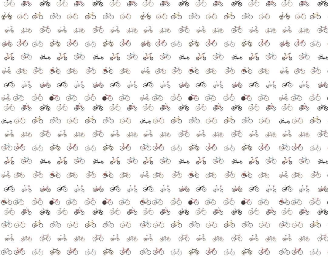 Papel mural Bicis
