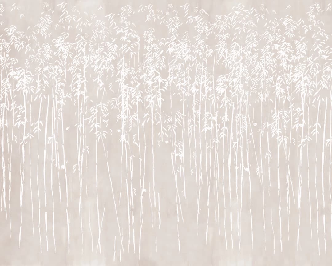 Papel mural Bali Blanco