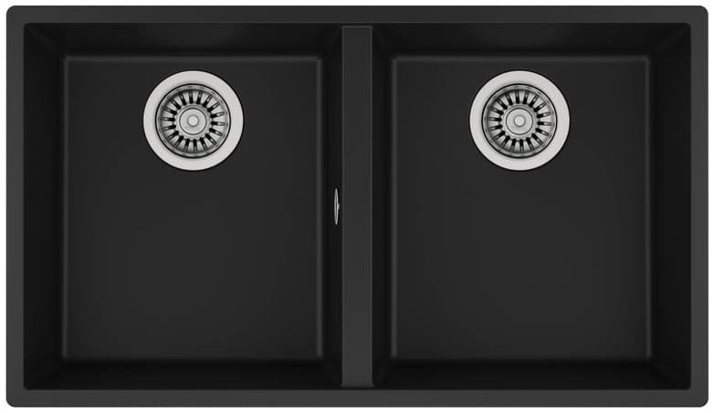 Lavaplatos Granito SQUARE 2C-760 TG Negro Teka