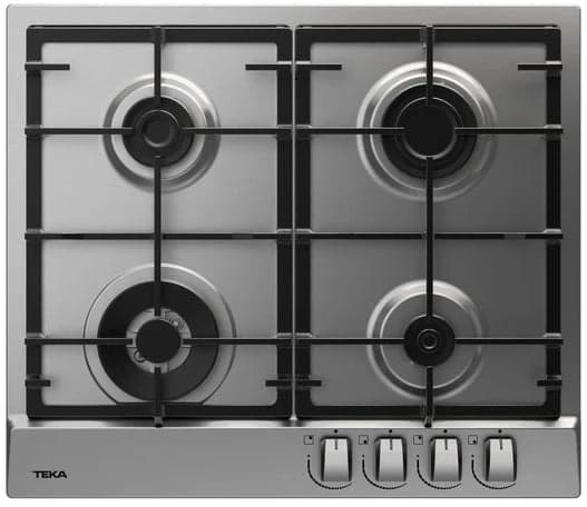 Encimera Gas 4 Quemadores GSC 64320 SB Inox Teka