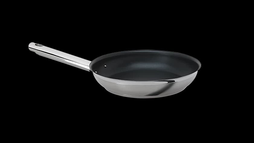 TEKA Sartén Cónico Antiadherente 28 cm — Acero Inoxidable, IMPACT DISC PLUS, Compatible Inducción