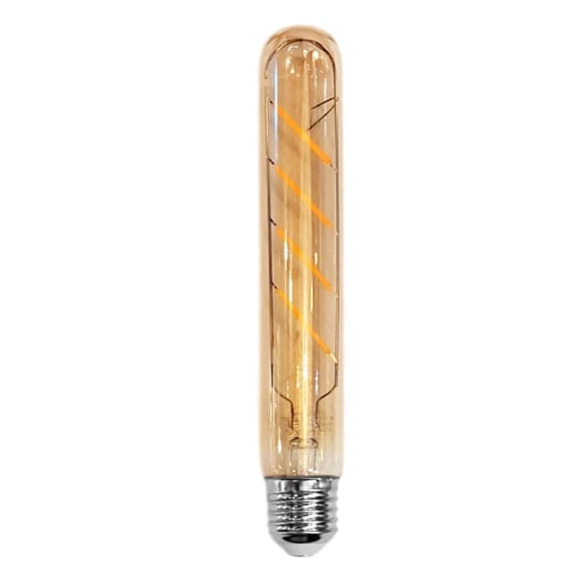 Ampolleta tubo T30 vintage luz cálida LED 4W E27