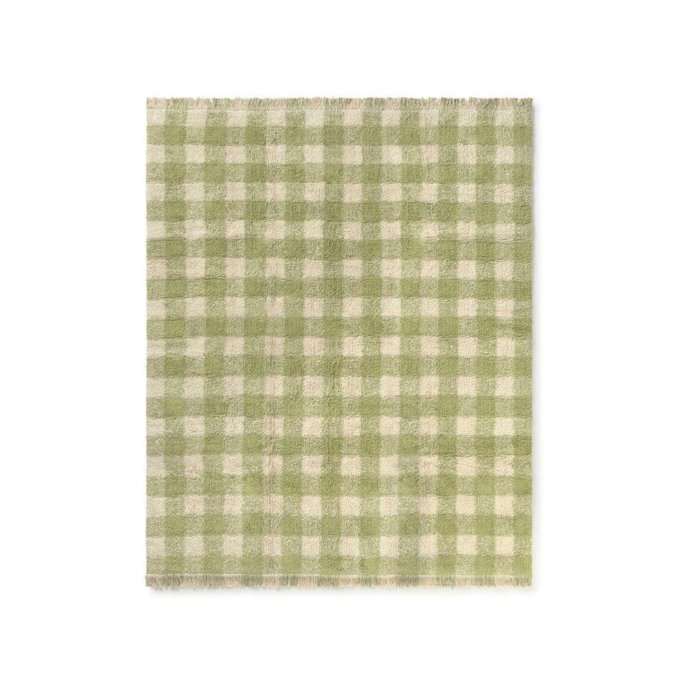 Alfombra lavable - Vichy Matcha