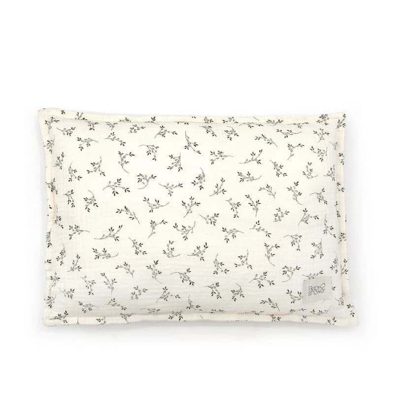Funda de almohada 40 x 30 cm - Olive bloom