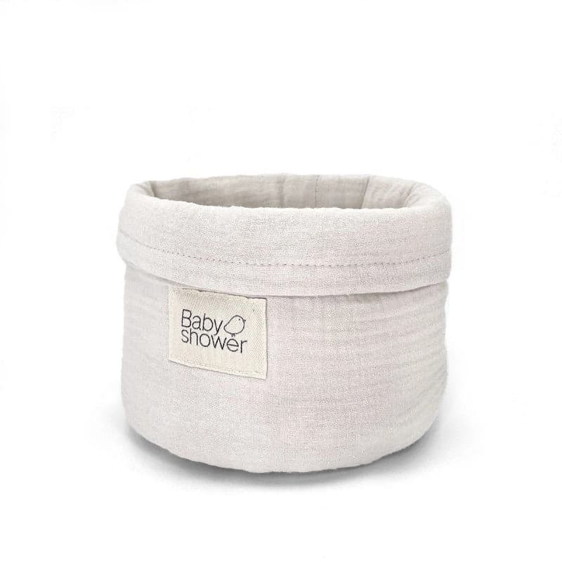 Cesta organizadora algodón - M - cloud powder