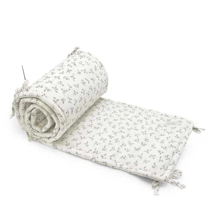 Protector de cuna Doux - Olive bloom