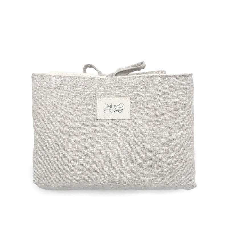 Mini mudador portátil impermeable audrey - 100% lino