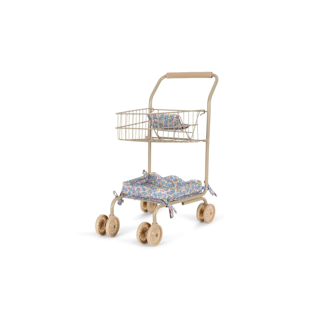 Carrito de supermercado - Fleur rosier