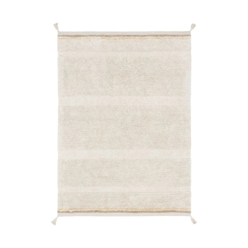 Alfombra lavable - Bloom Natural - 120x90 cm