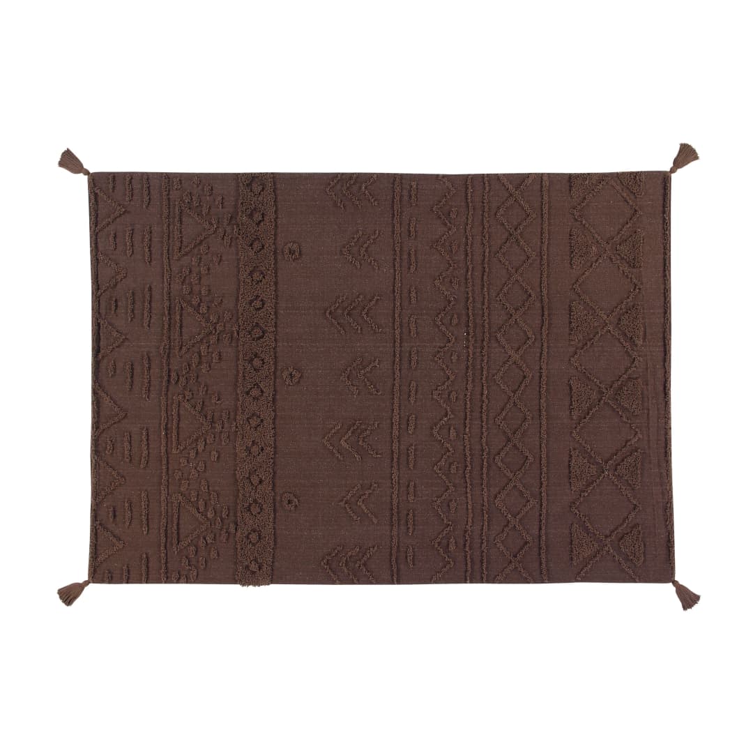 Alfombra lavable tribu - Brown - XL (200x300 cm)