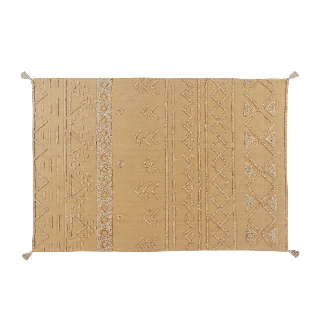 Alfombra lavable tribu - Honey - M (140x200 cm)