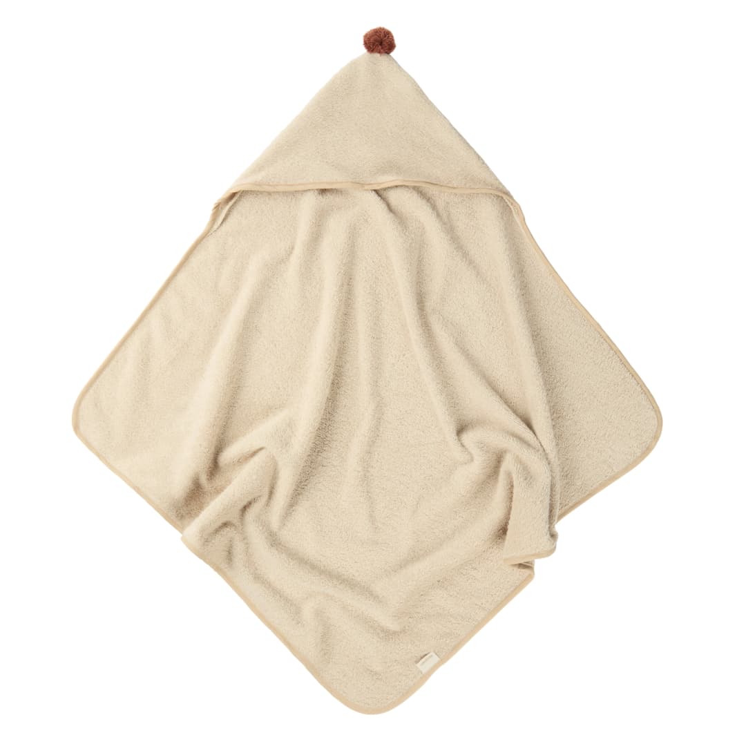 Toalla con capucha So Cute - Almond