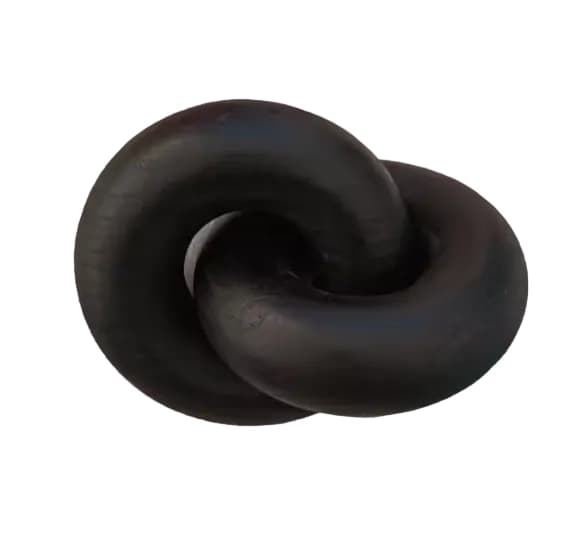 Nudo de madera - Negro