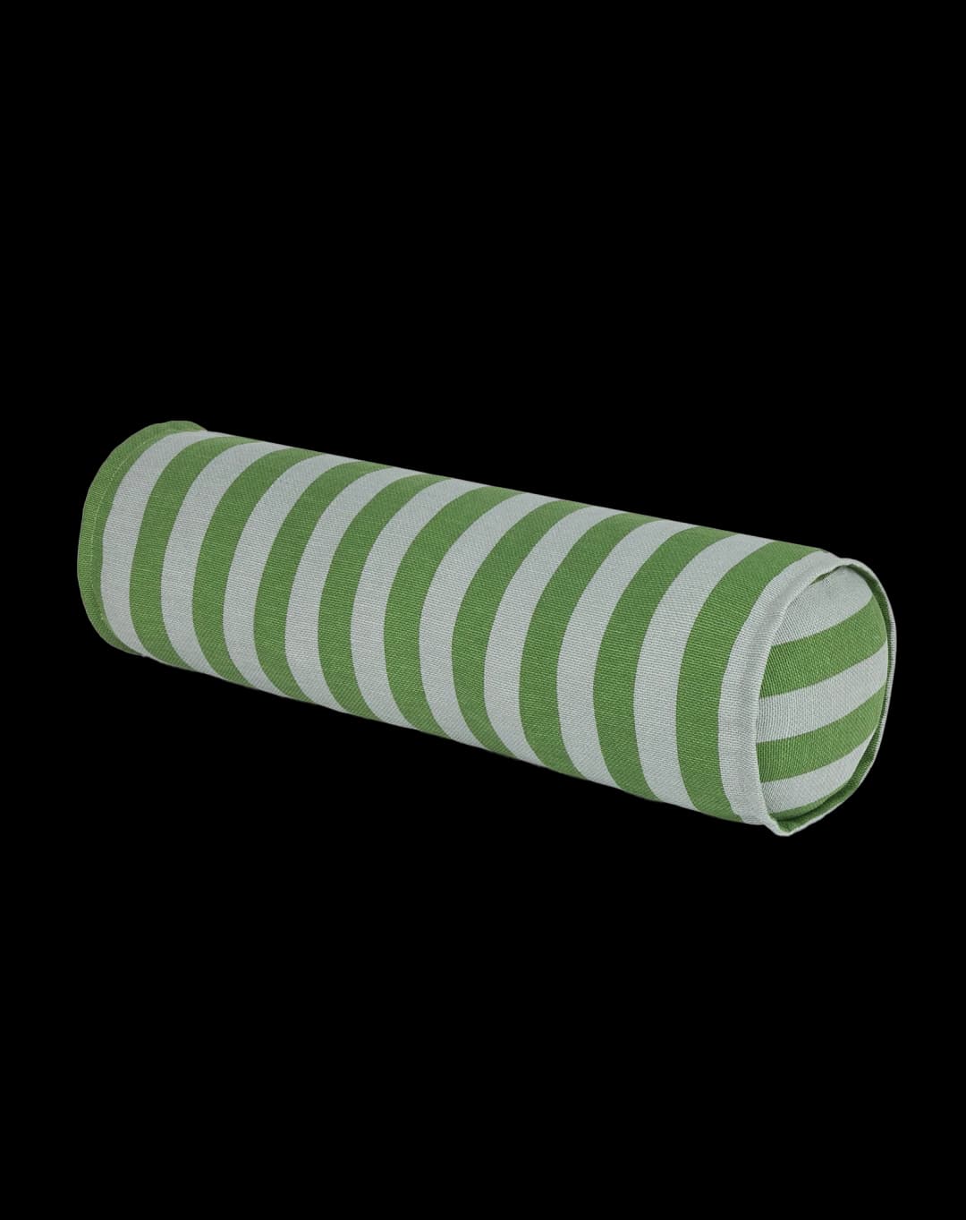 Cojín vibes cylinder - Green blue stripes
