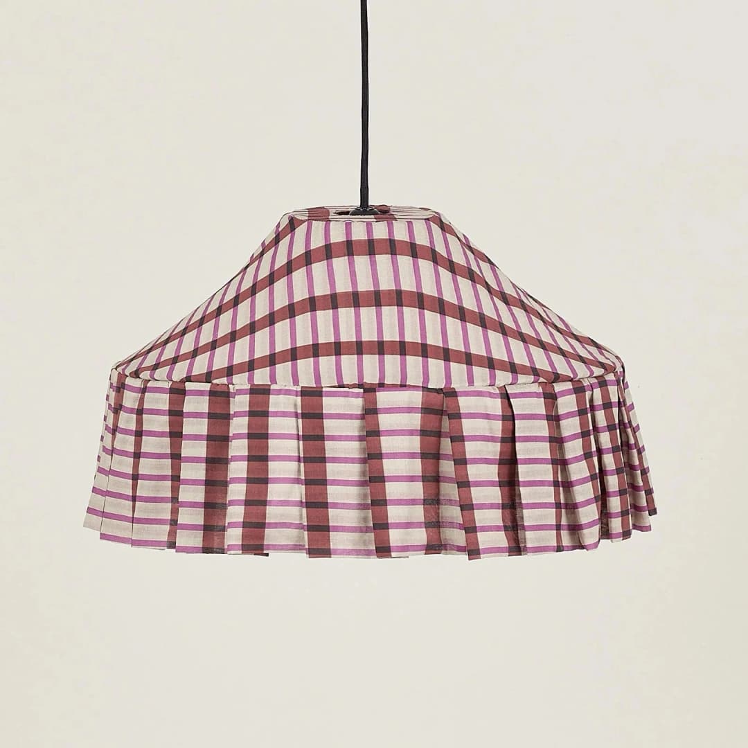 Lámpara colgante Nicole 50 cm - Brown purple mosaic