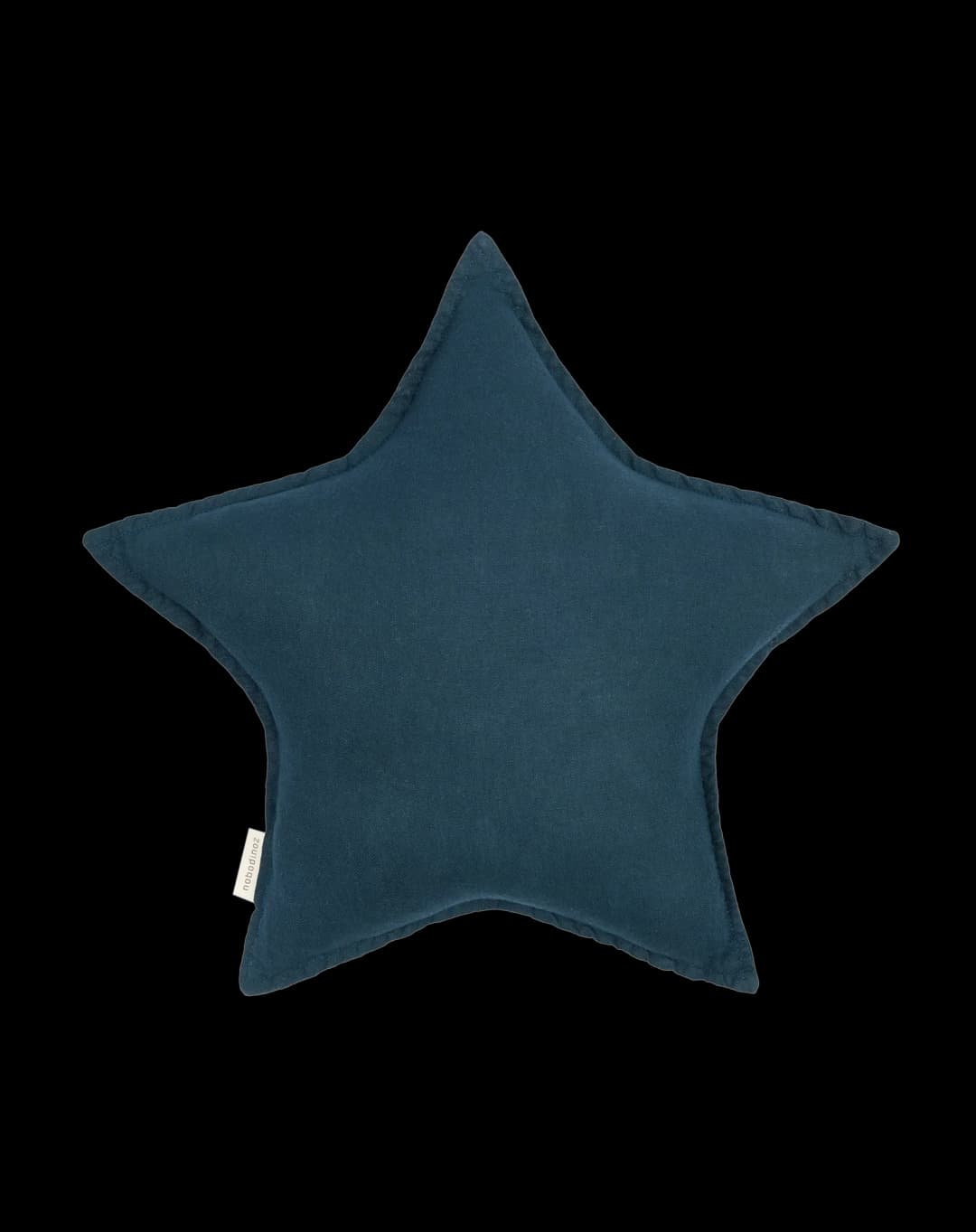 Cojín Estrella Lin Français - Deep blue
