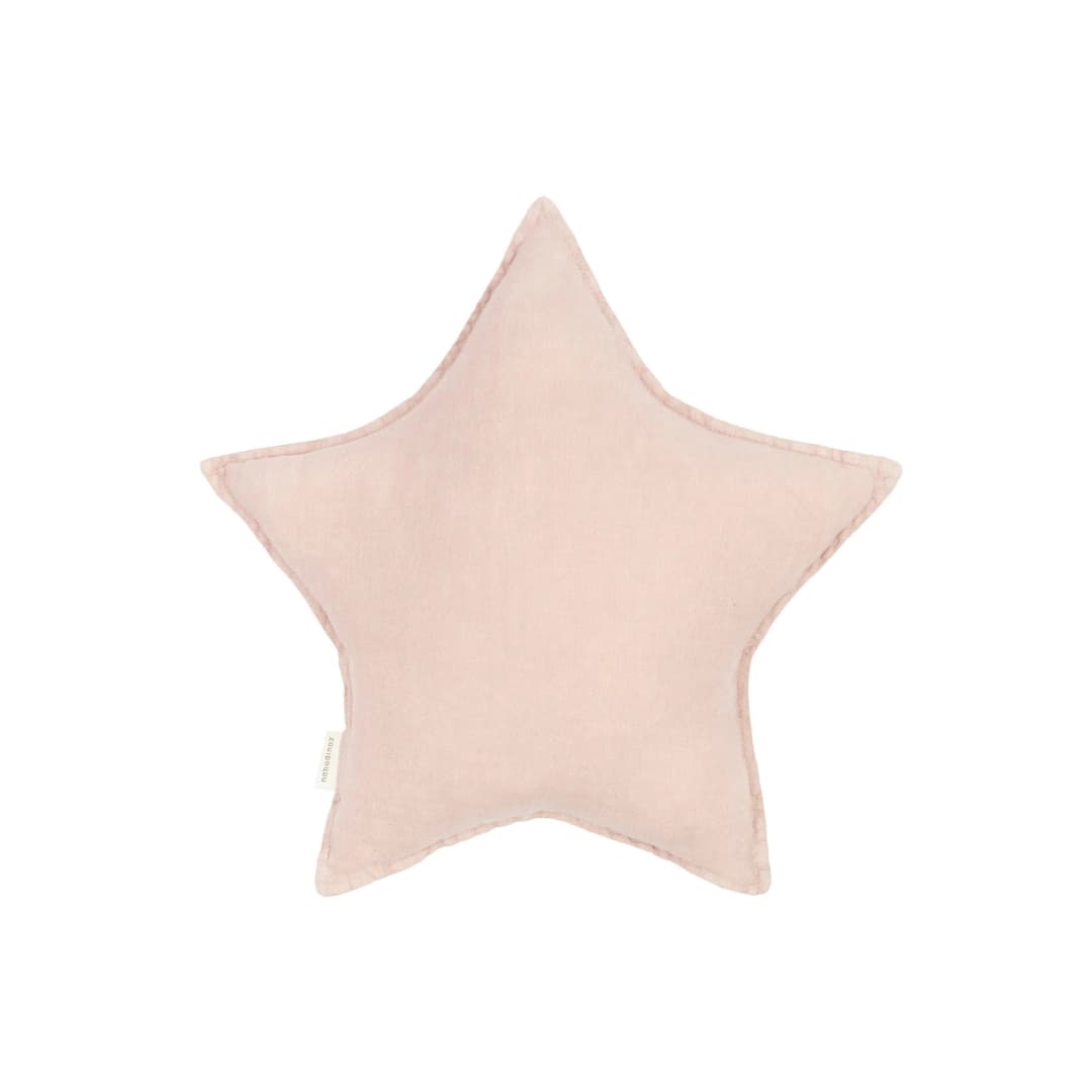 Cojín Estrella Lin Français - Mauve Pink