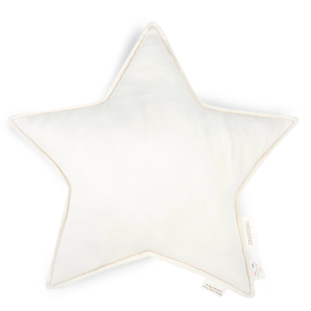 Cojín Estrella Lin Français - Off White