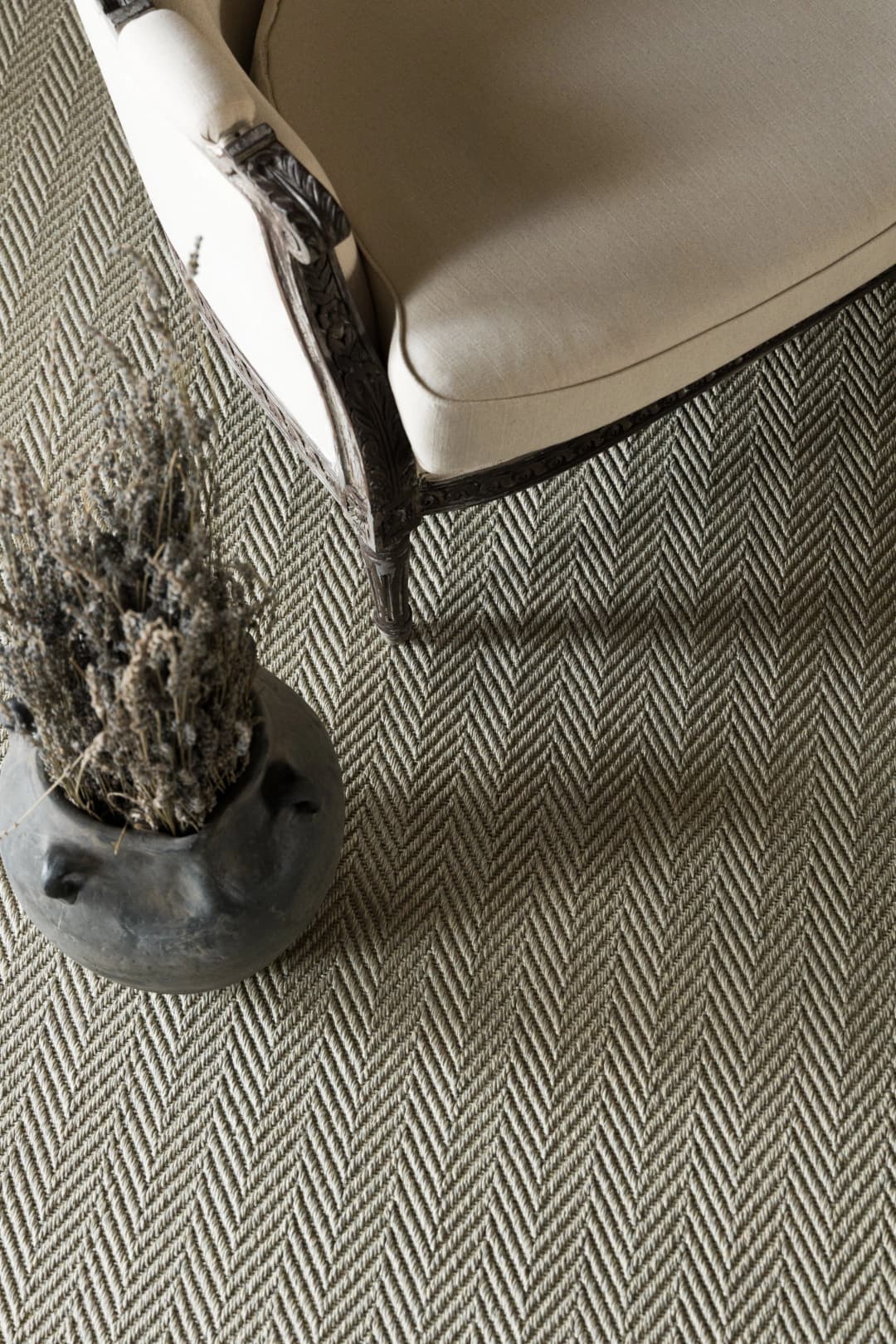 ALFOMBRA LAVABLE ESPIGA PERLA DT 3441 - 200 CM X 300 CM