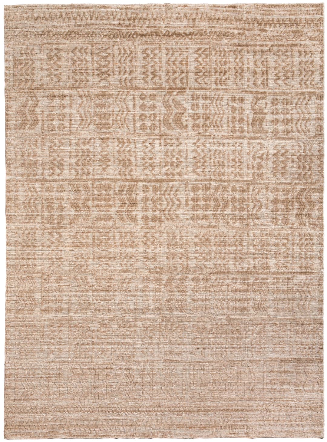 ALFOMBRA UMA VINTAGE WHITE NATURAL DT 3093 - 300 CM X 400 CM