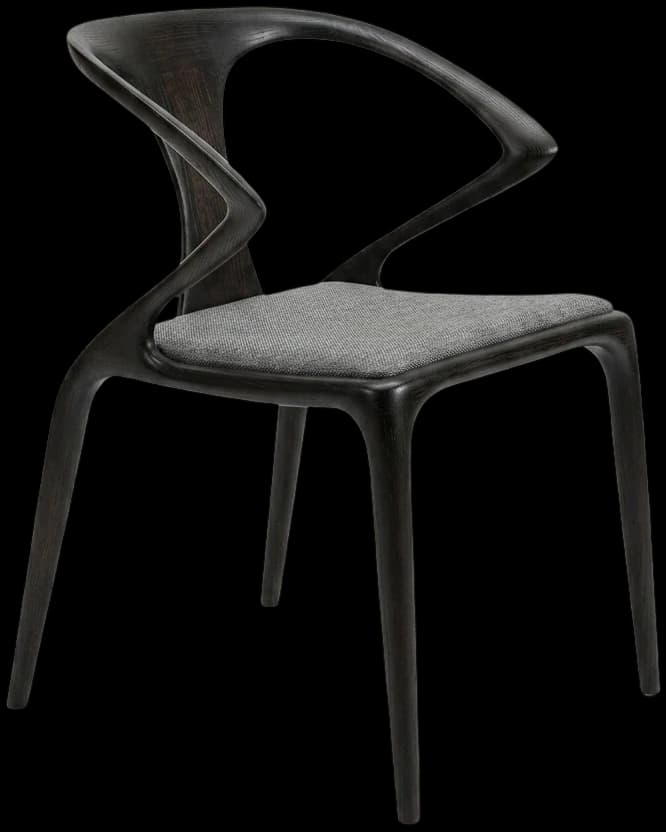 Silla Milán negra