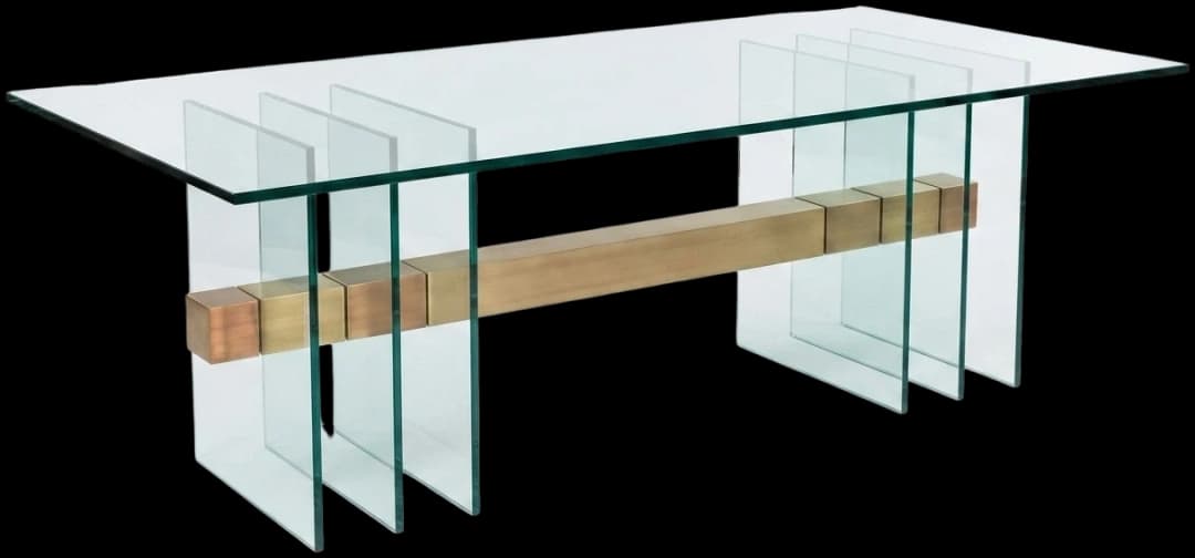 Comedor Boston barra bronce