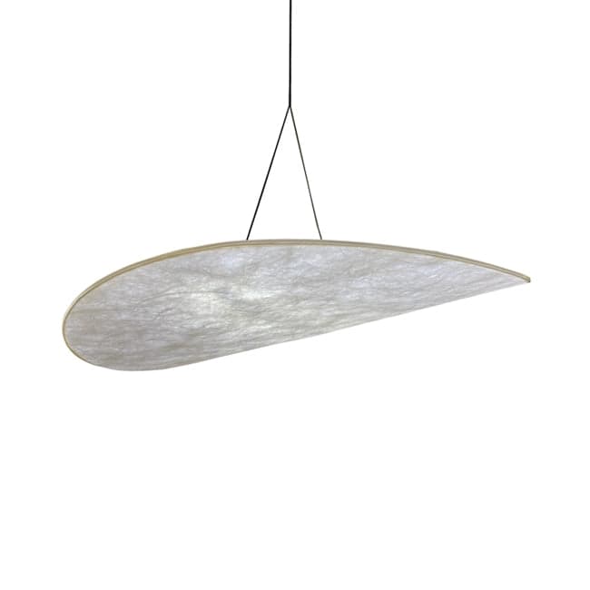 Lámpara colgante fibra de seda Ø 80 cm LED - TOLC0013