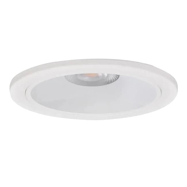 Foco embutido retraído para baño blanco 3000K IP44 7W LED - MUFO0158