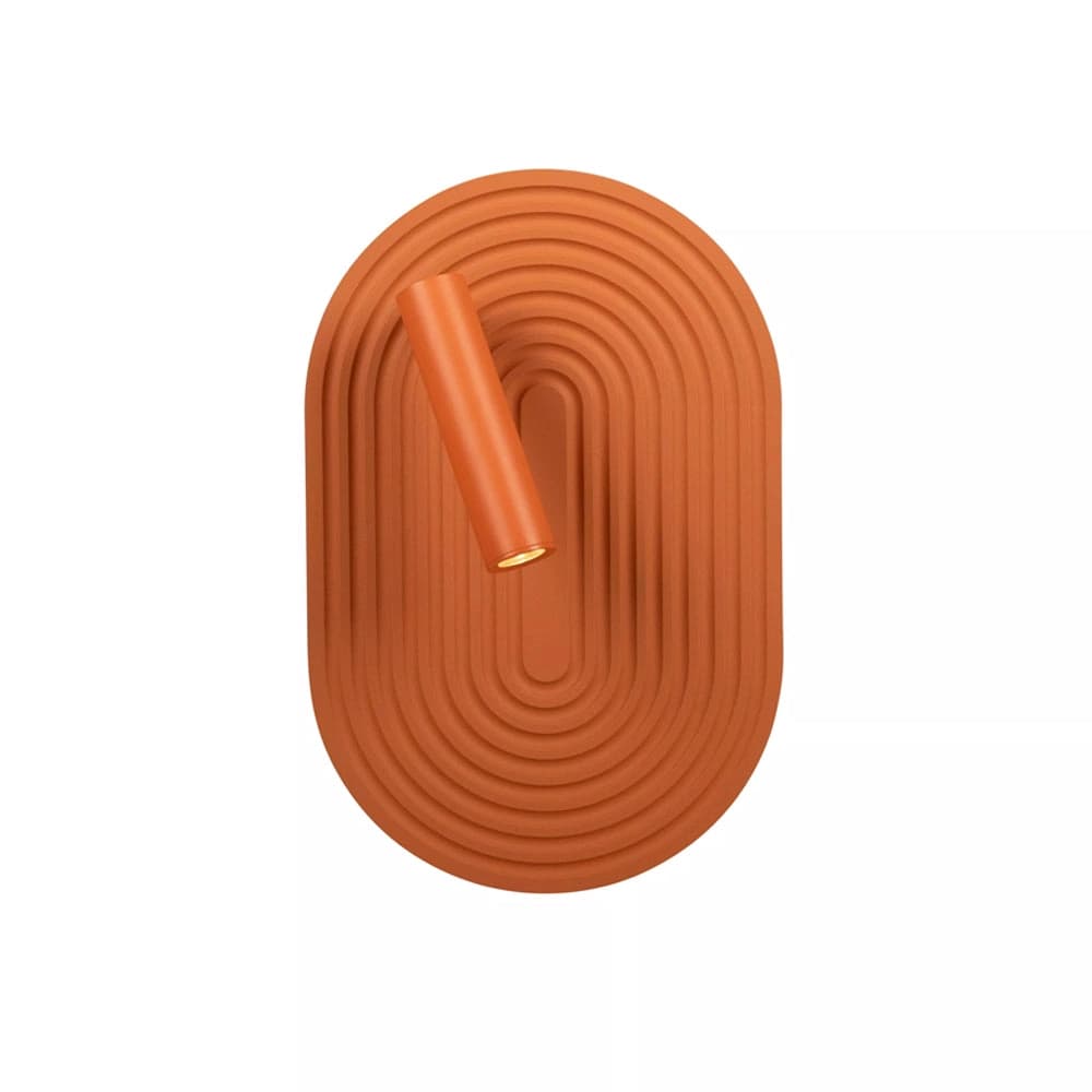 Aplique madera terracotta 18,4x17x28,1 cm 12W LED - LUAP0197