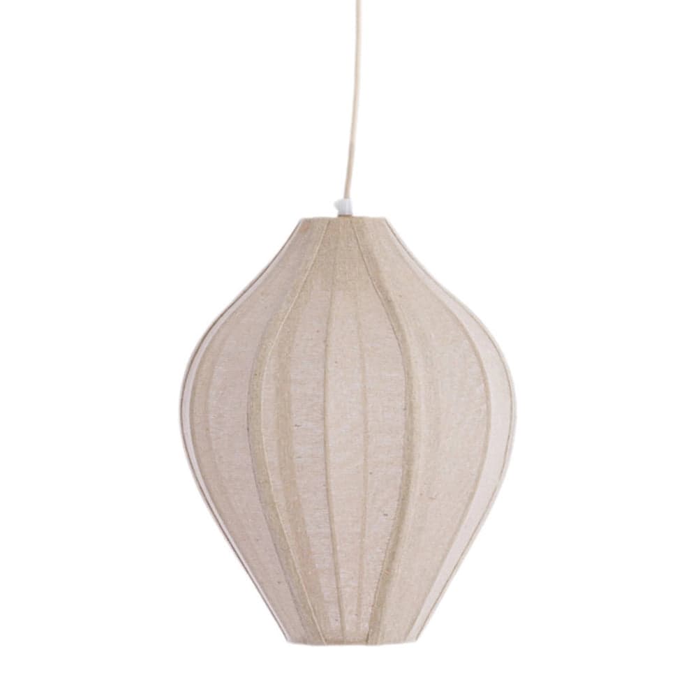 Lámpara colgante yute natural Ø31x38 cm E27 - LLLC0641
