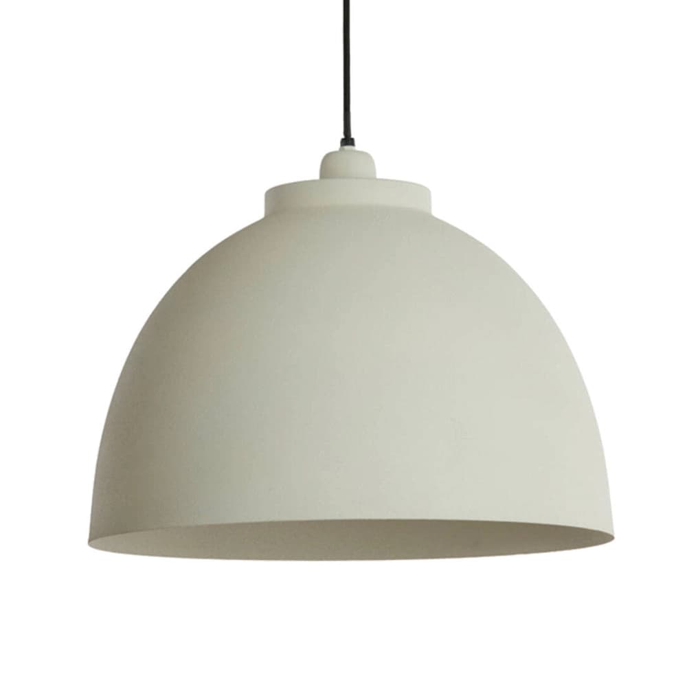 Lámpara colgante metal crema Ø45x32 cm E27 - LLLC0629