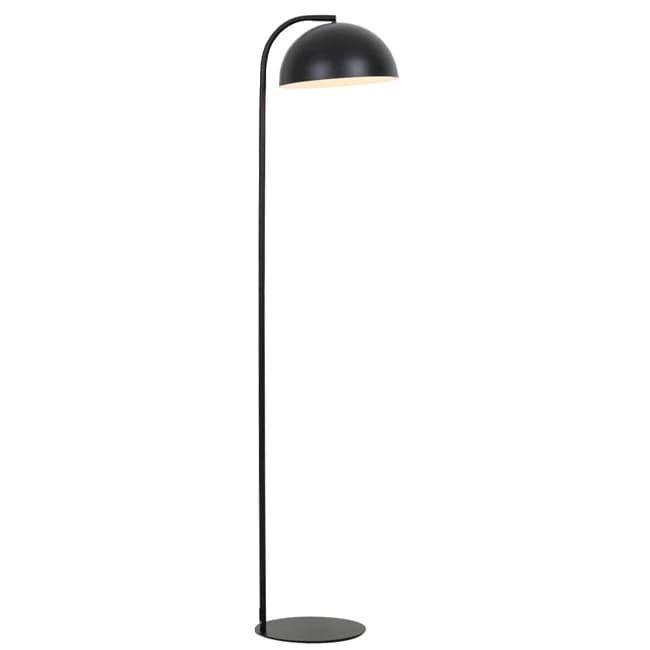 Lámpara de pie metal negro mate Ø30x37x1,55 cm E27 - LLLP0075