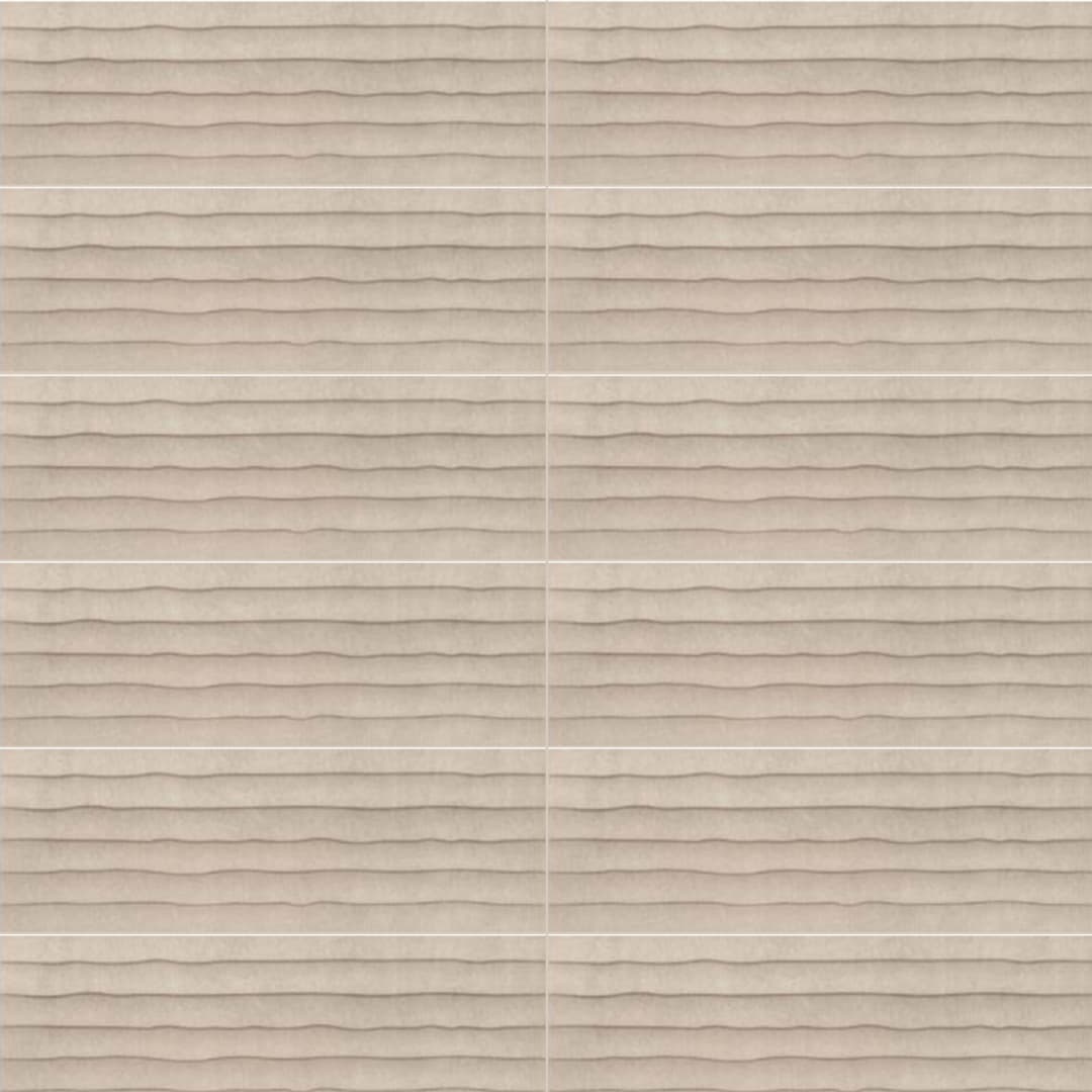 Cerámica Muro Sunset Blind Beige Mate 25x75 cm