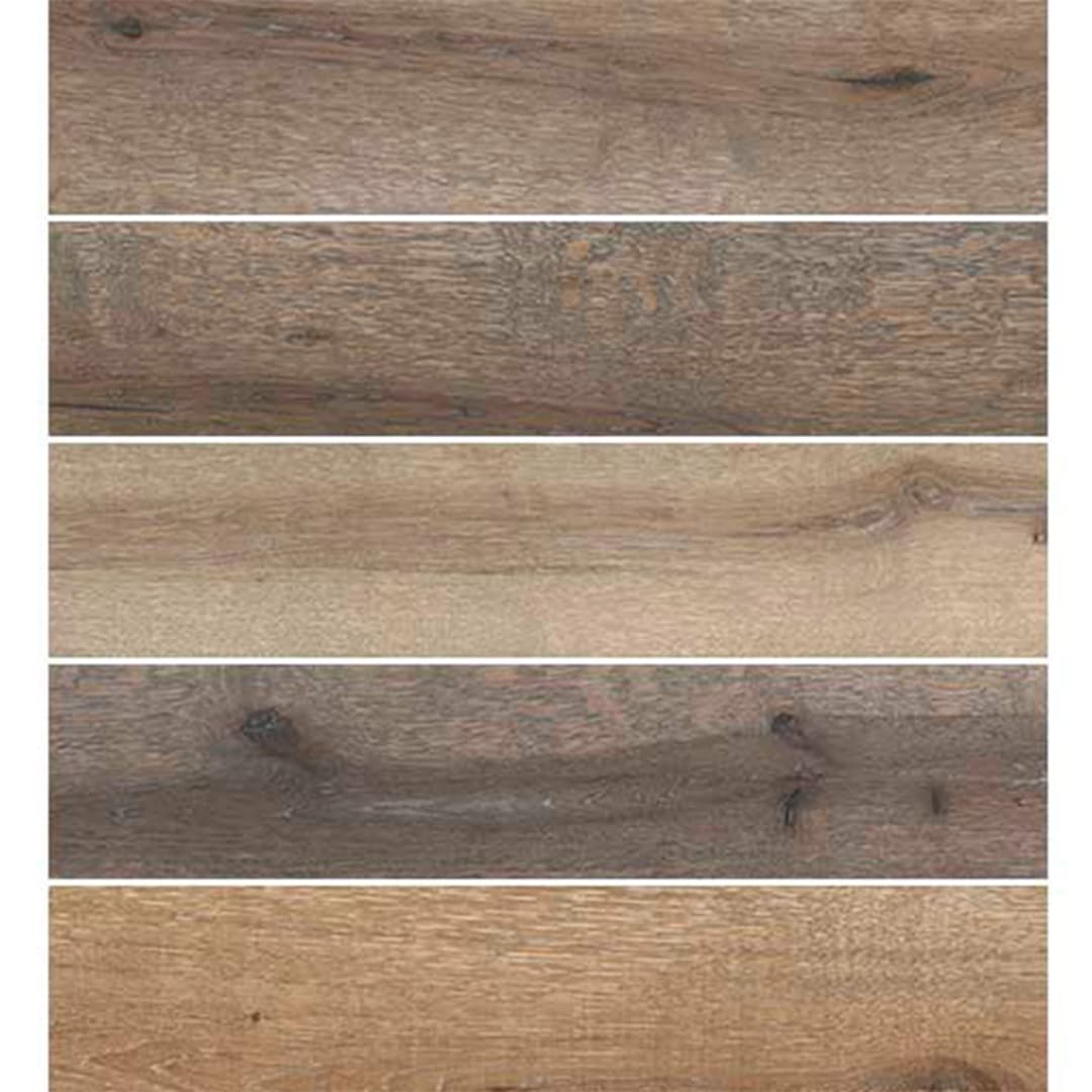 Porcelanato Love Affairs Strip Timber Brown 10x50 cm