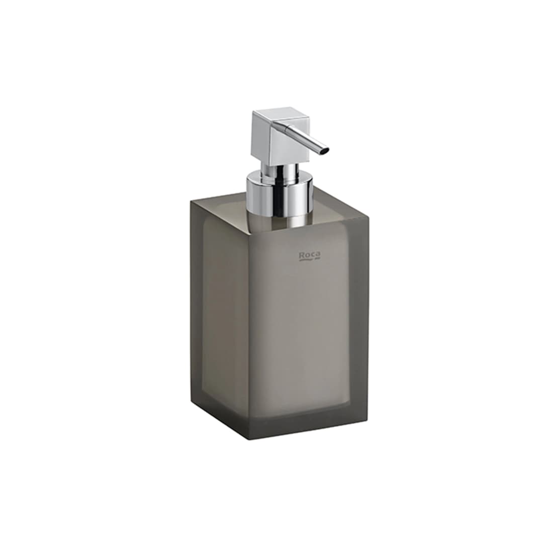 Dispensador Ice Jabón Encimera Negro Mate/ Cromado