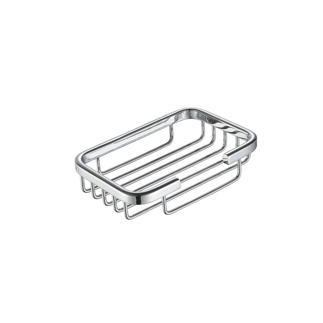 Jabonera Acero Inoxidable Cromada 140x80x30 mm