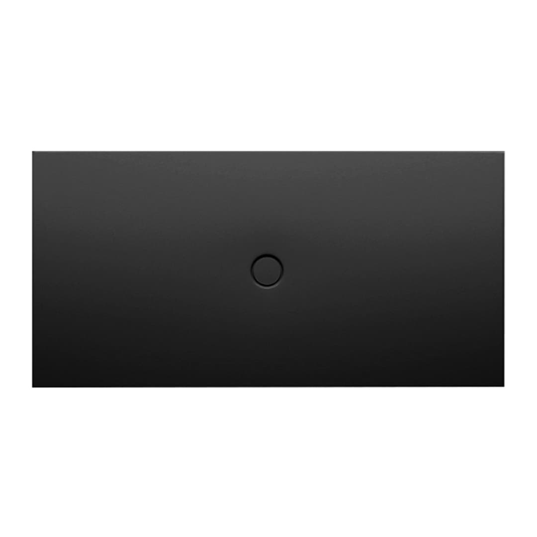 Receptáculo BetteFloor acero vitrificado ebony 1800x900x35mm