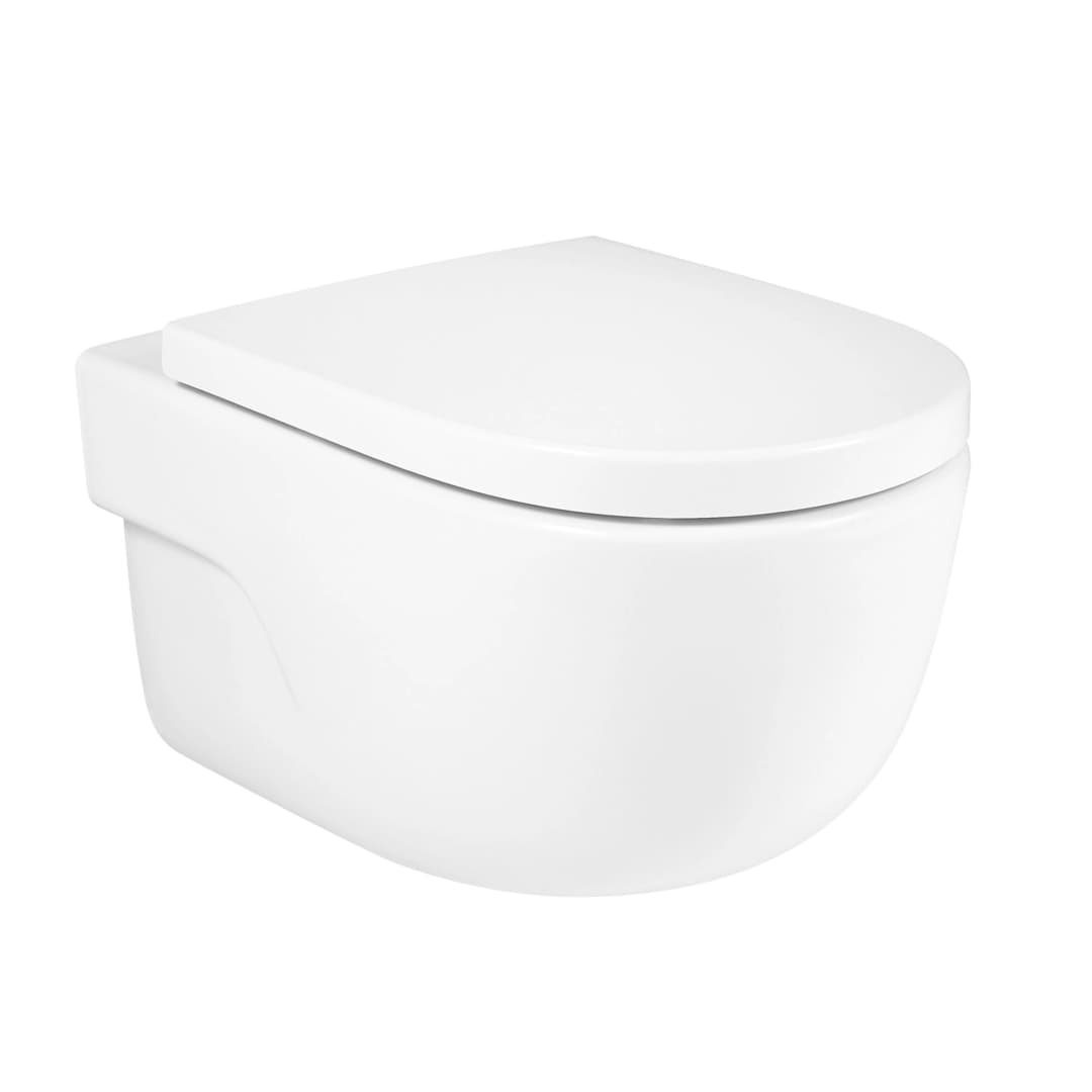 WC Two Piece Meridian Rimless Descarga a Muro