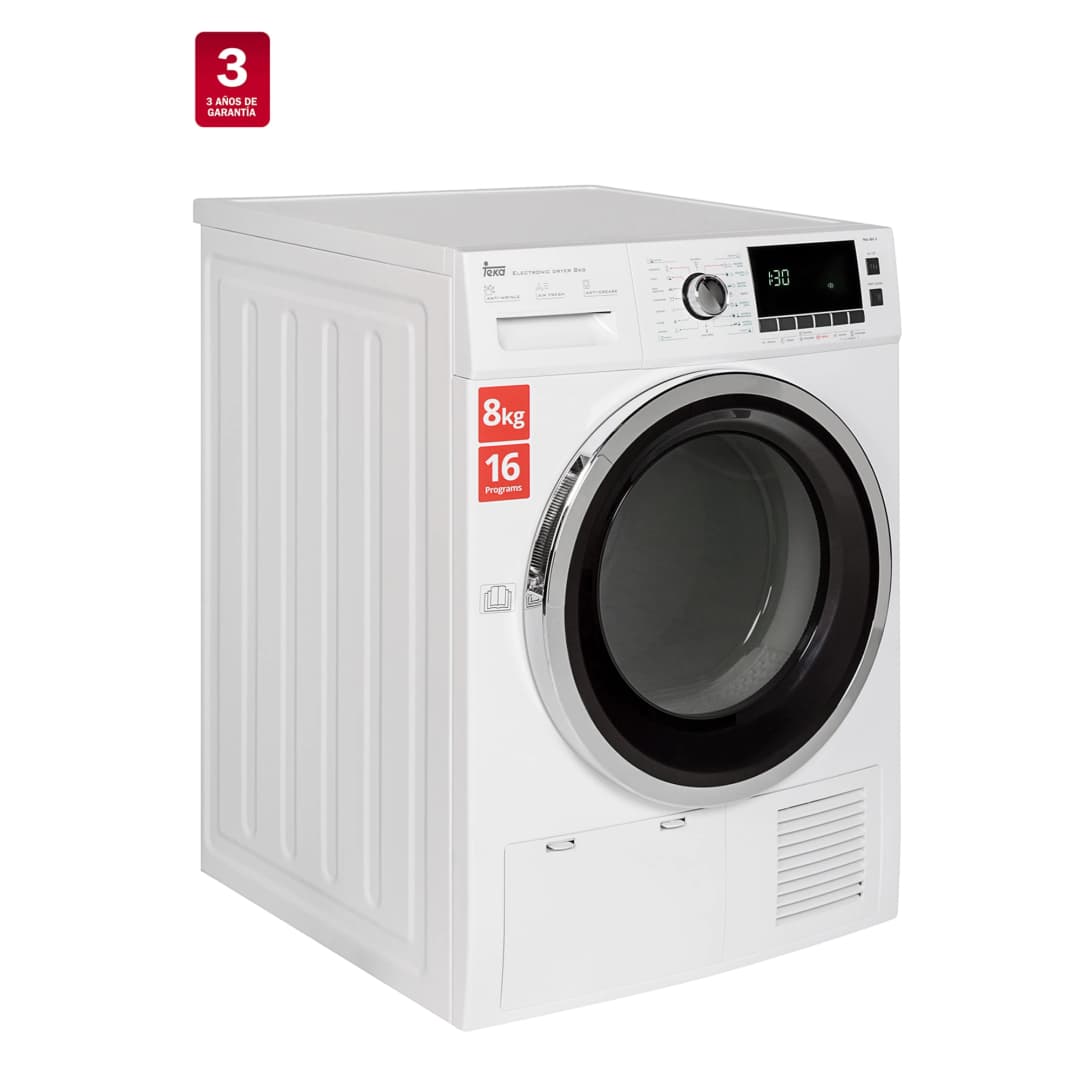 Secadora Condensación Libre Instalación Blanca 8kg