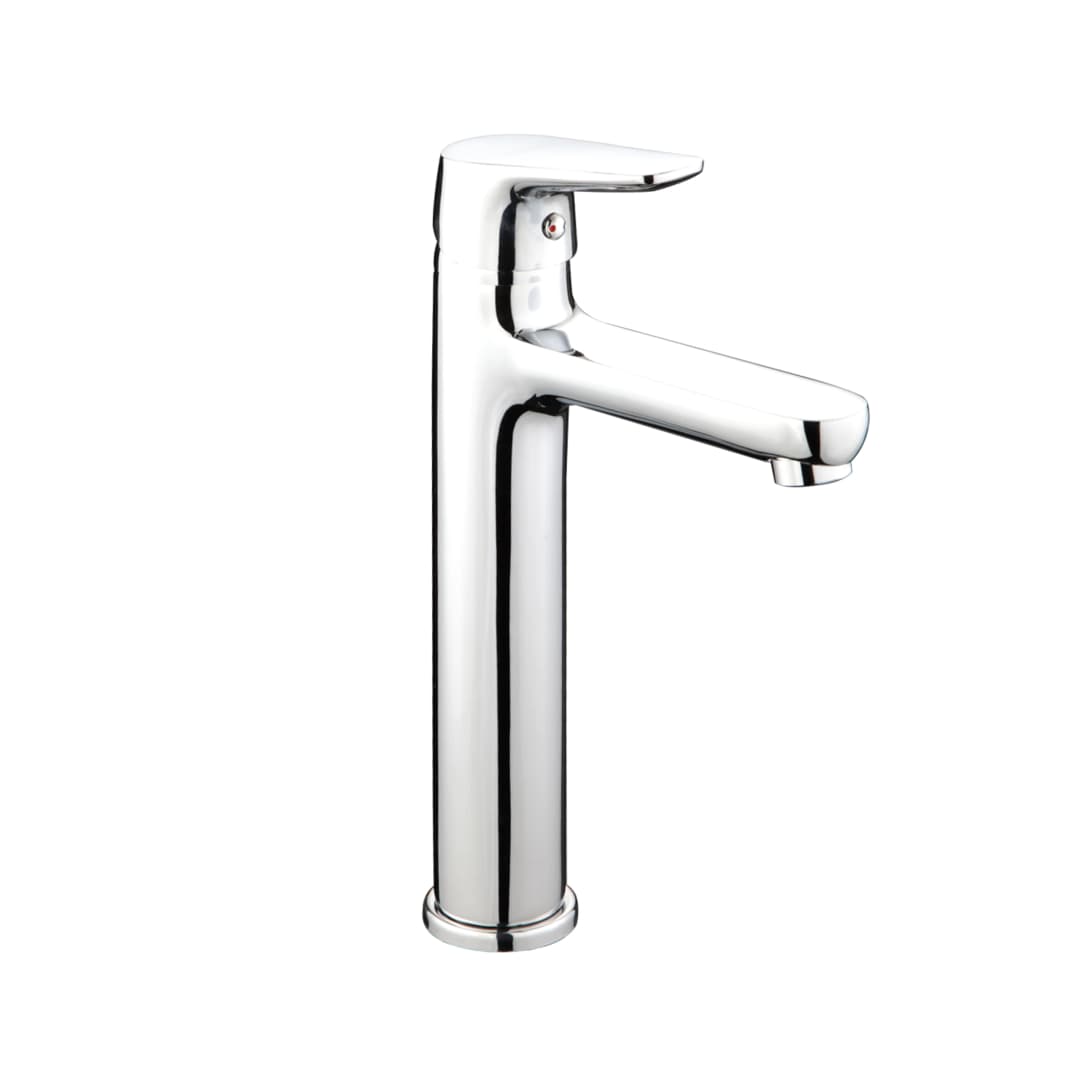 Grifería Lavamanos Concept Alta 26 cm S/Desagüe Cromo